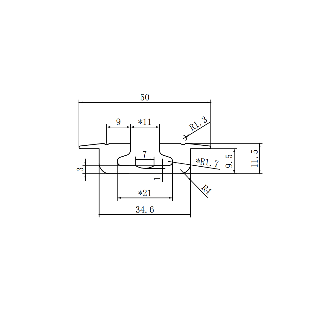 Път за закрепване на въздушни линии - светъл