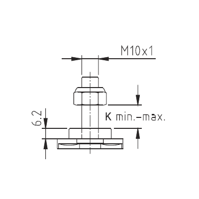 Винтов фитинг за Airline M10