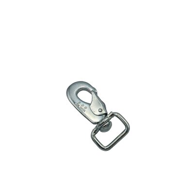 Кована карабинова кука с вирбел 25mm LC 225 daN Cr6 free