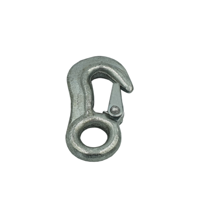 Forged carabine hook 94x45mm LC 1000 daN Cr6 free