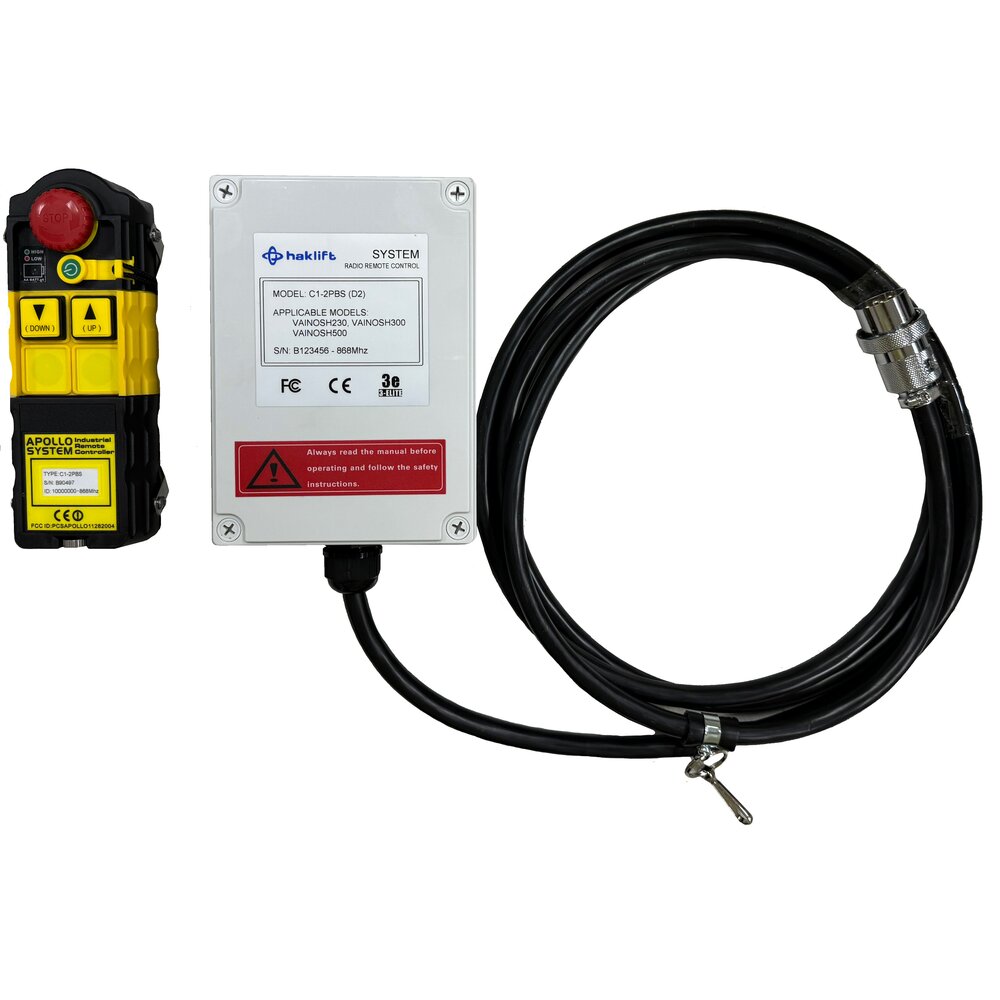 Електрическа лебедка със стоманено въже 230 V / 50 hz