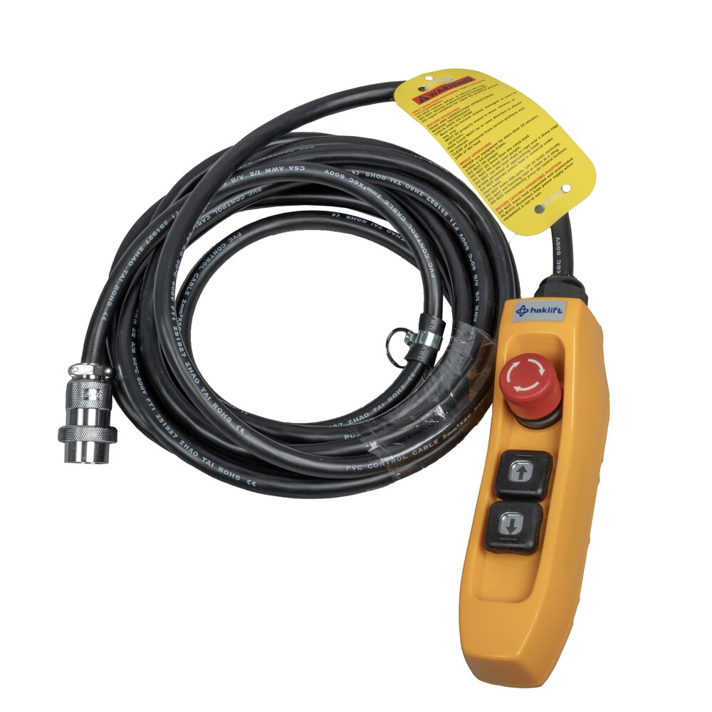 Електрическа лебедка със стоманено въже 230 V / 50 hz