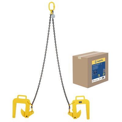 Concrete pipe lifting sling in a bag