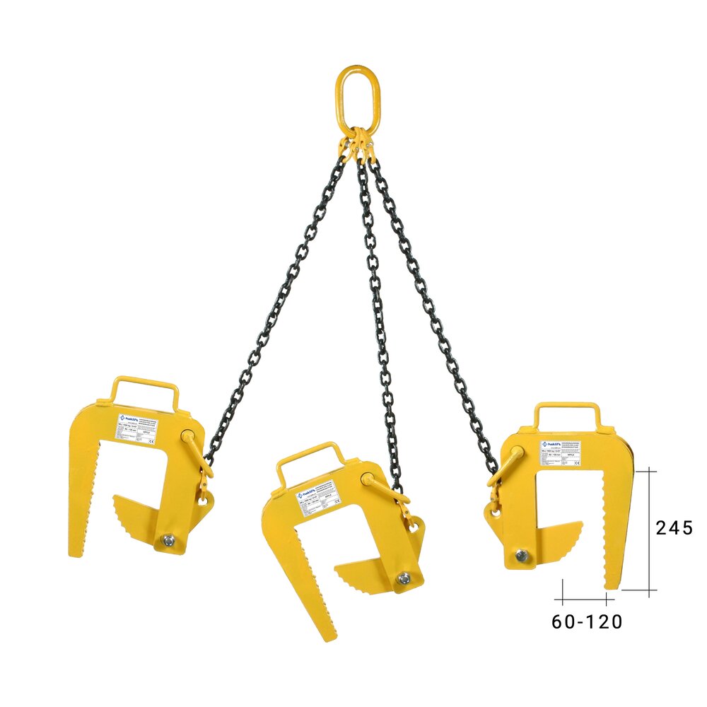 Concrete pipe clamp slings