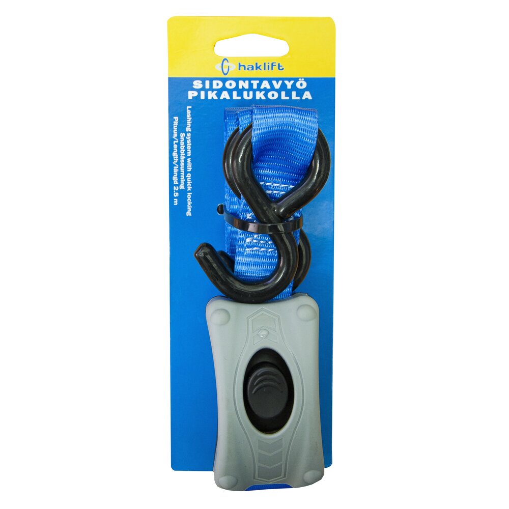 Lashing system with quick locking 25 mm / 2,5 m